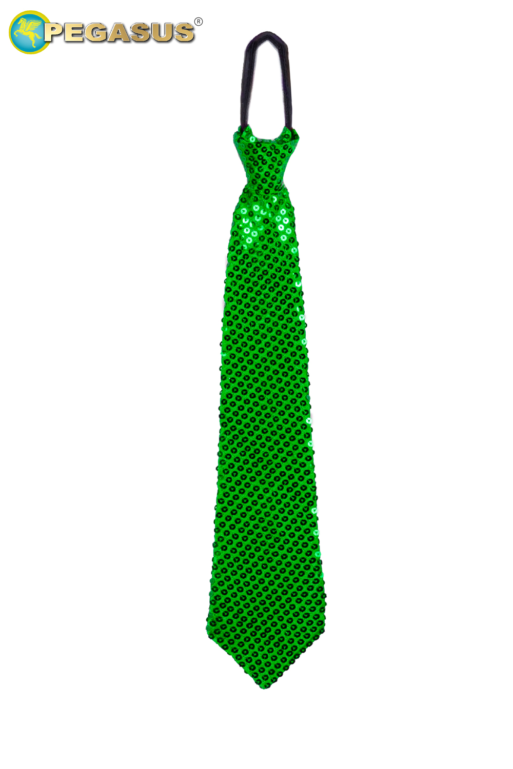 CRAVATTA  PAILLETTES VERDE